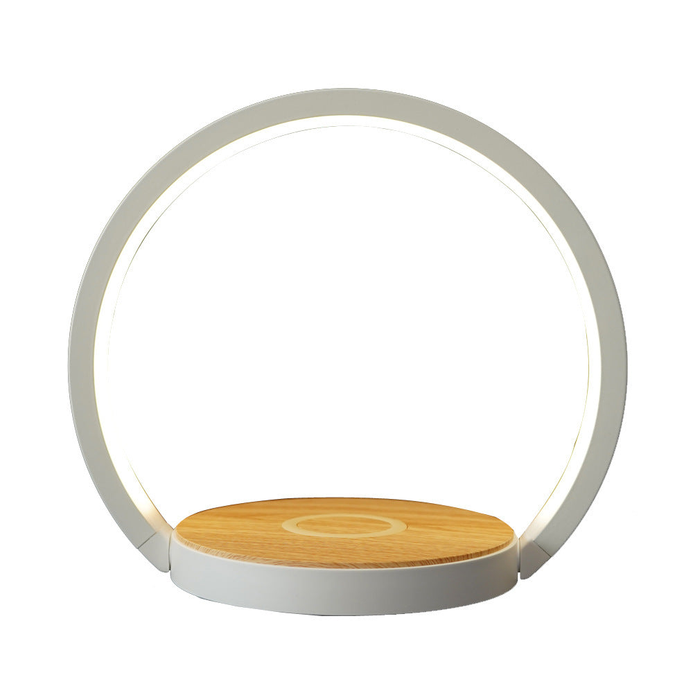 Lampe de bureau à charge rapide sans fil 10 W