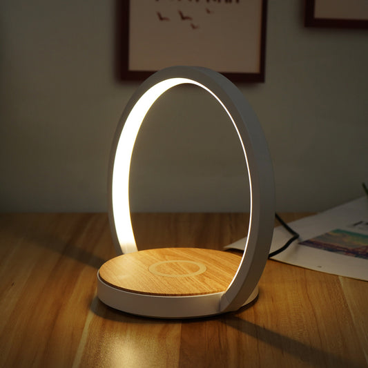 Lampe de bureau à charge rapide sans fil 10 W