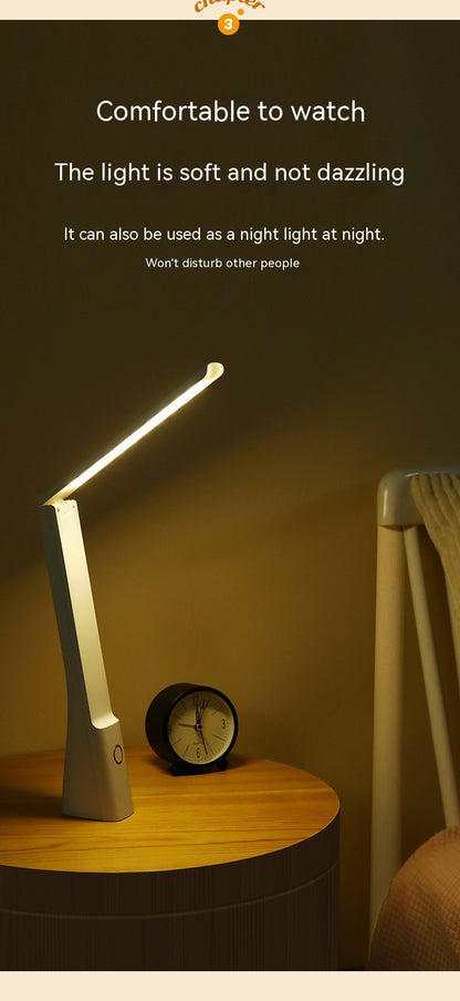 Lampe de table LED pliable rechargeable