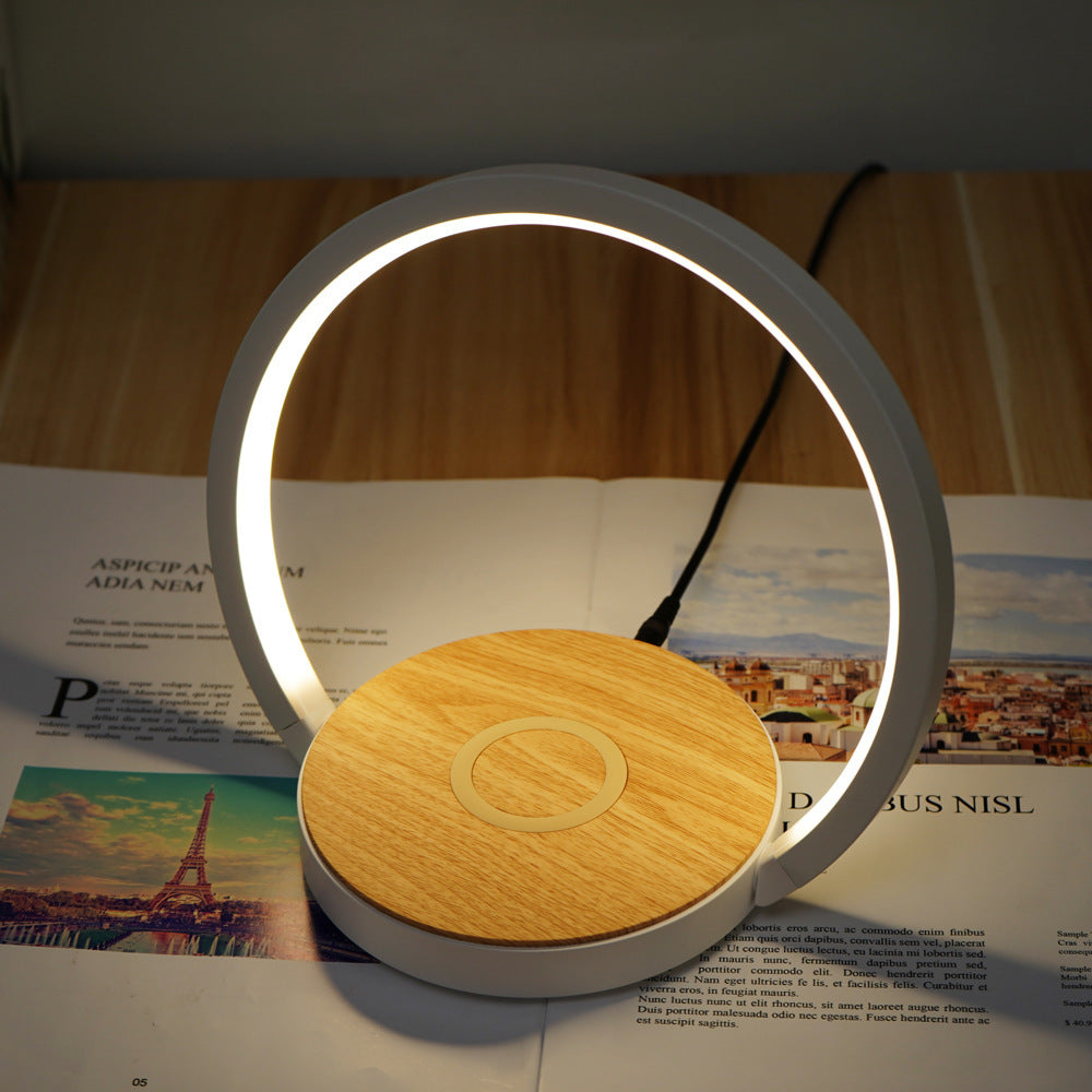 Lampe de bureau à charge rapide sans fil 10 W
