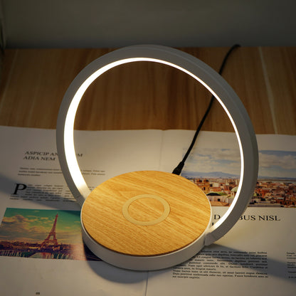 Lampe de bureau à charge rapide sans fil 10 W