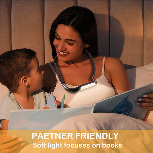 Lampe LED en silicone à porter au cou