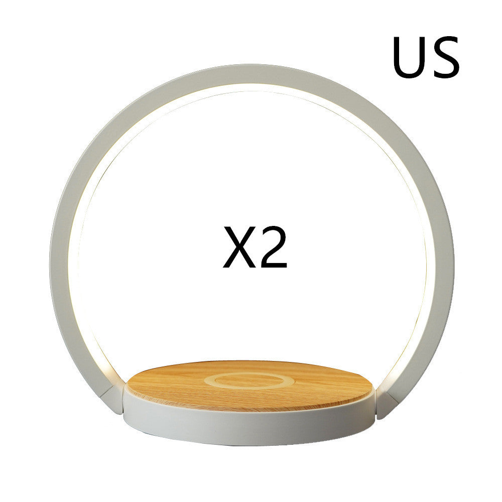 Lampe de bureau à charge rapide sans fil 10 W