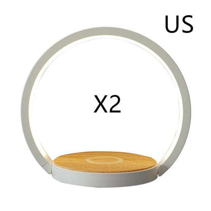 Lampe de bureau à charge rapide sans fil 10 W