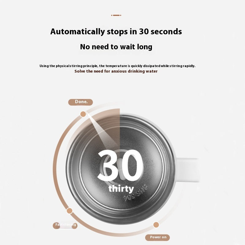 Gobelet électrique à agitation automatique