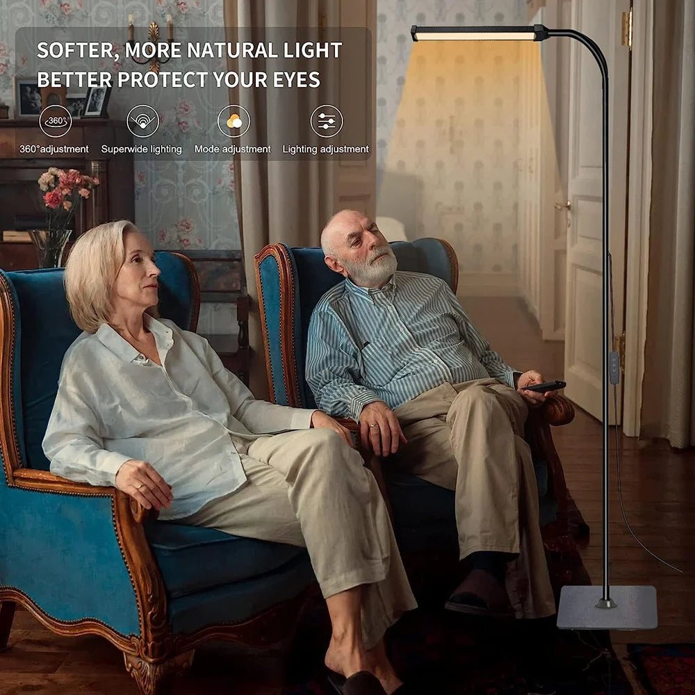 Lampadaire LED à Col de Cygne Flexible - Luminova