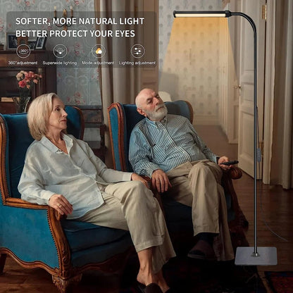 Lampadaire LED à Col de Cygne Flexible - Luminova