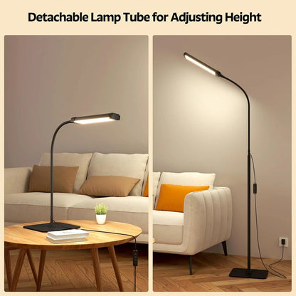 Lampadaire LED Flexible et Ajustable - Luminova