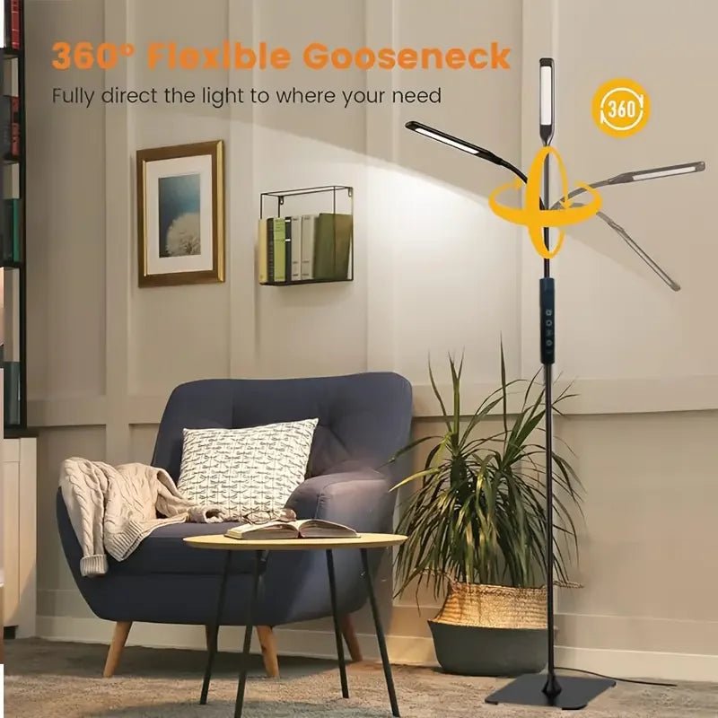 Lampadaire LED Flexible et Ajustable - Luminova