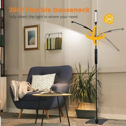 Lampadaire LED Flexible et Ajustable - Luminova