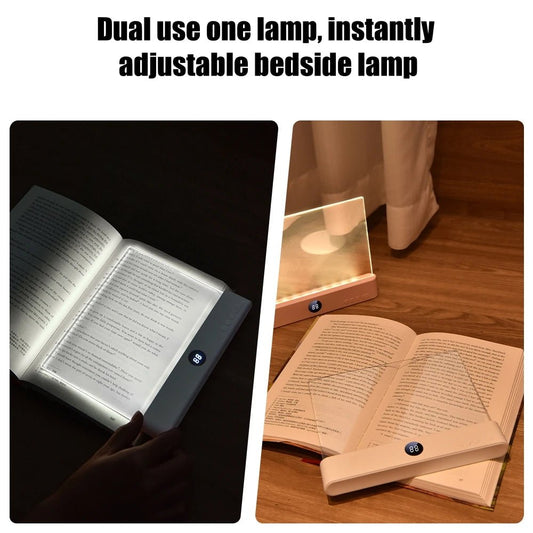 Lampe de lecture LED plate rechargeable et réglable