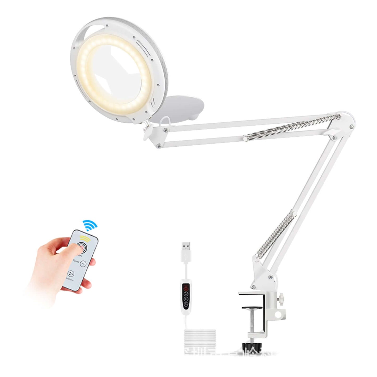 Lampe loupe LED protection yeux - Luminova