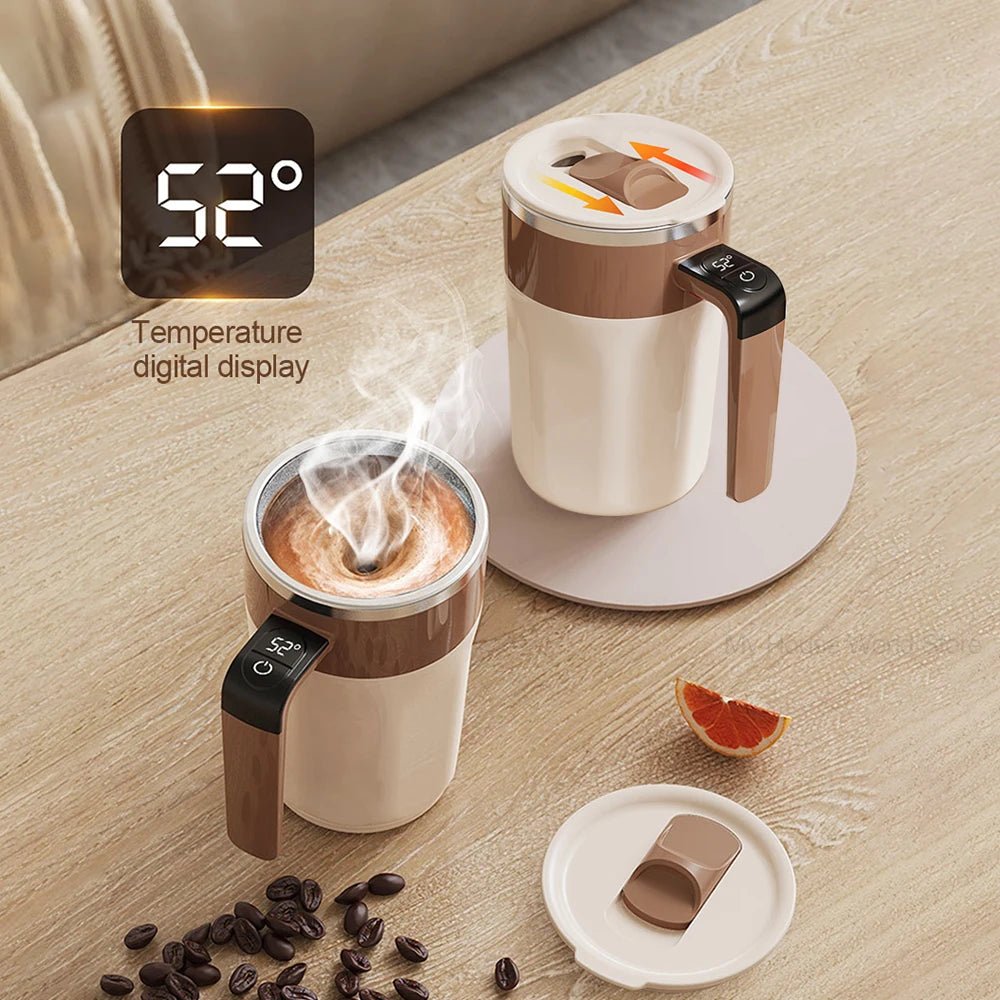 Tasse à Café Magnétique Auto - Mélangeuse - Luminova