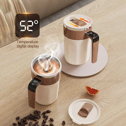 Tasse à Café Magnétique Auto - Mélangeuse - Luminova